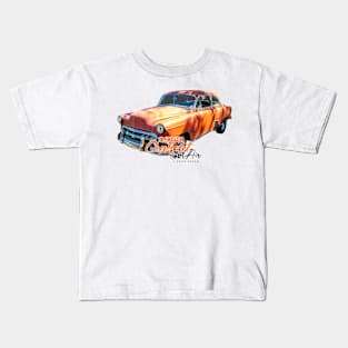 1953 Chevrolet Bel Air 2 Door Sedan Kids T-Shirt